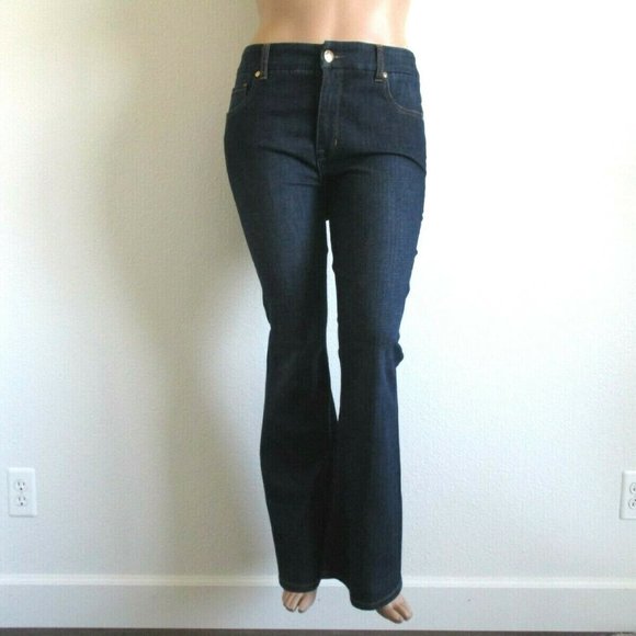 Melissa McCarthy Jeans Flare Plus Size 16 NWT - Picture 3 of 4